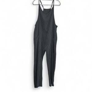 Grey Oversized Casual Sleevless Jumpsuit